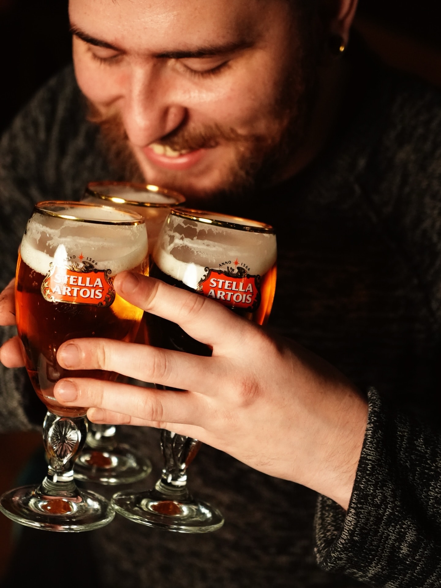 A lively game night with drinks and laughter at The Fat Fox